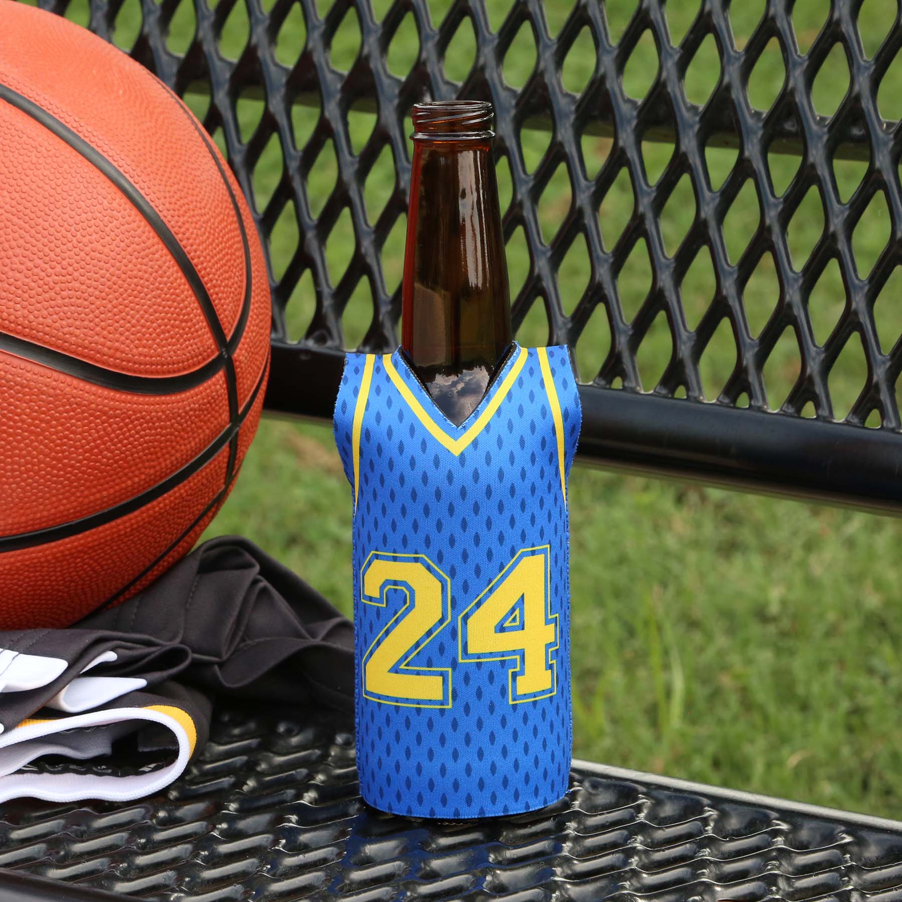 Overseas Direct Reversible Sleeveless Jersey Bottle Cooler 1