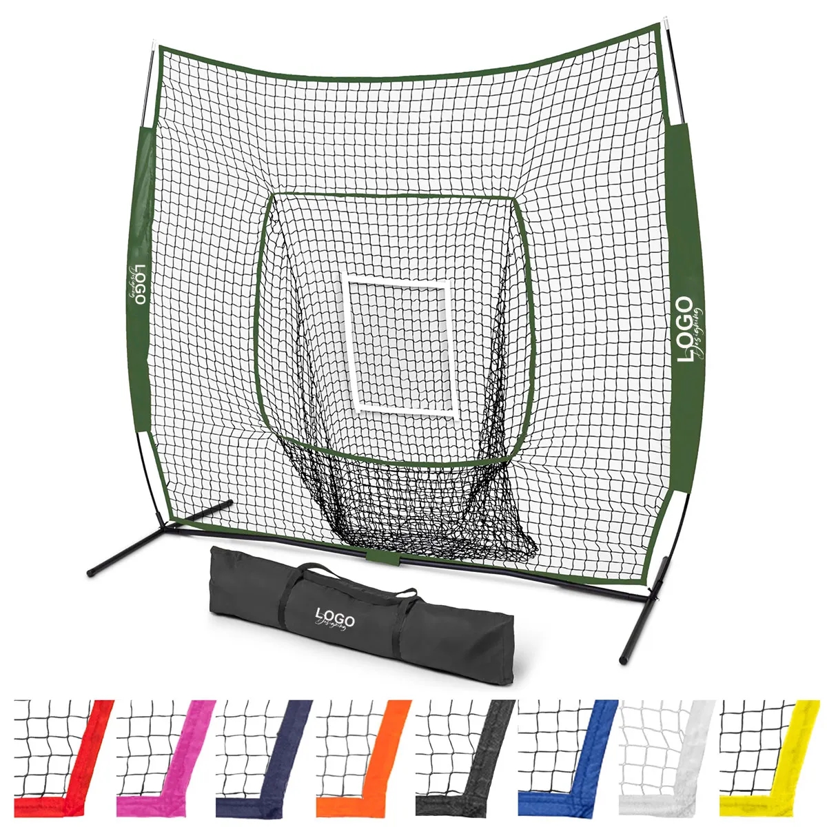 7' x 7' Baseball & Softball Practice Hitting & Pitching 2