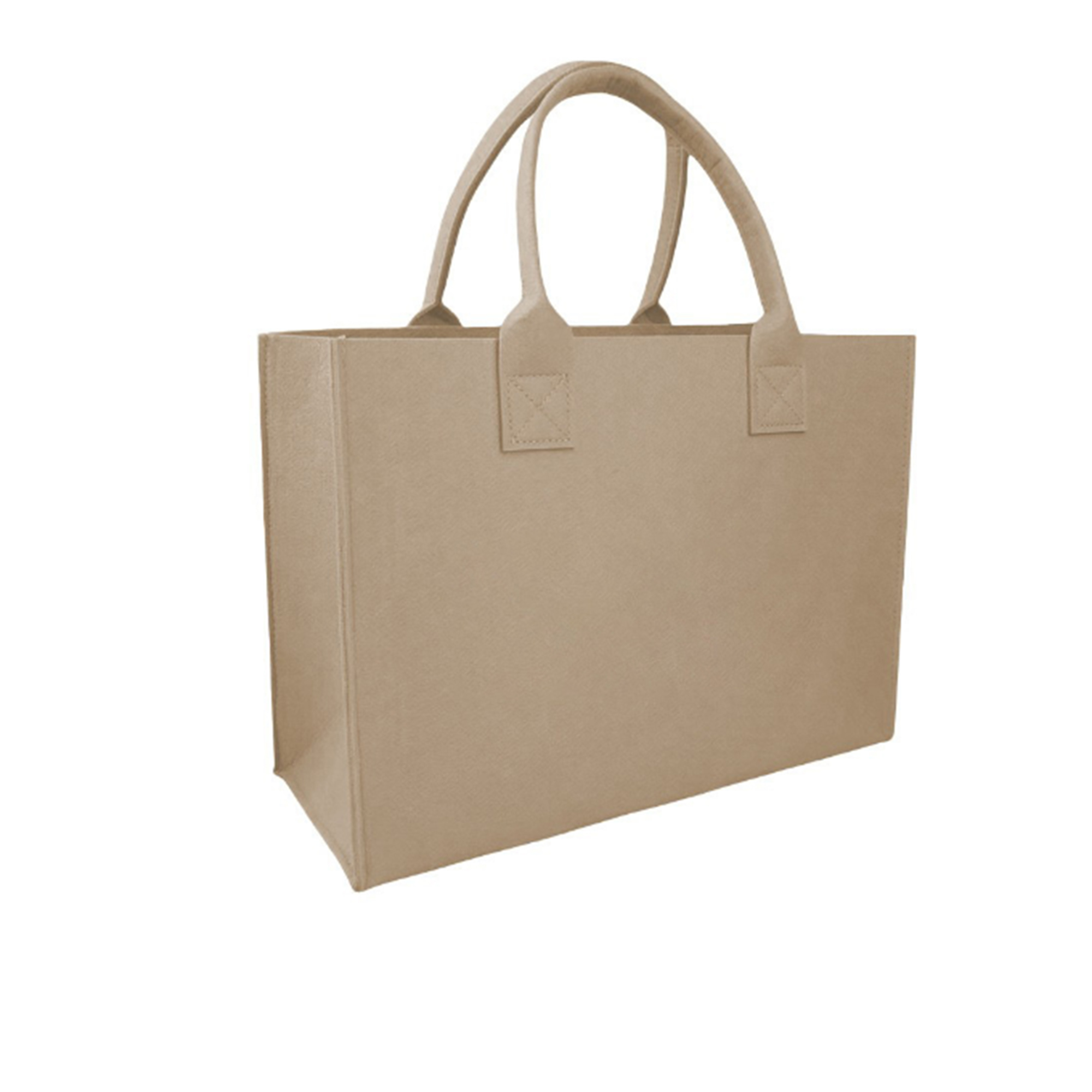 MOQ 50 PCS Fashion Felt Tote Bag, custom tote bag with logo imprint 5