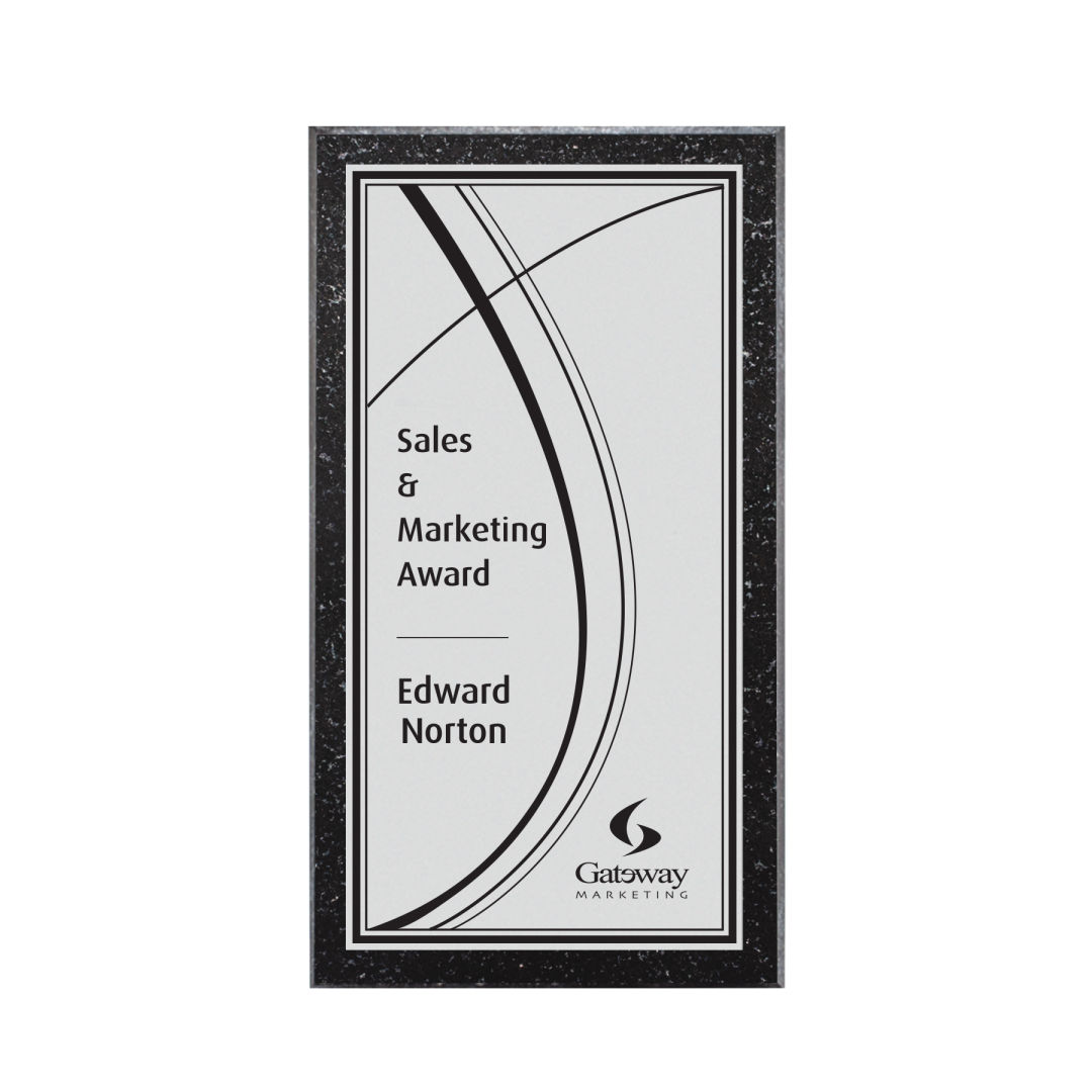 Baltimore/Everett Plaque - Silver/Tall 5