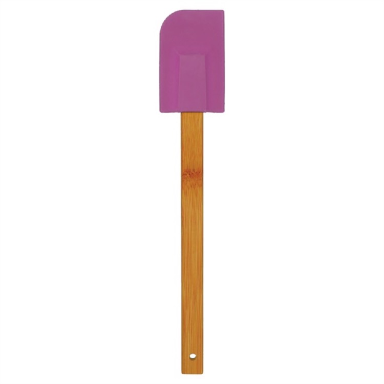 11 3/4" Silicone Spatula w/Bamboo Handle 5