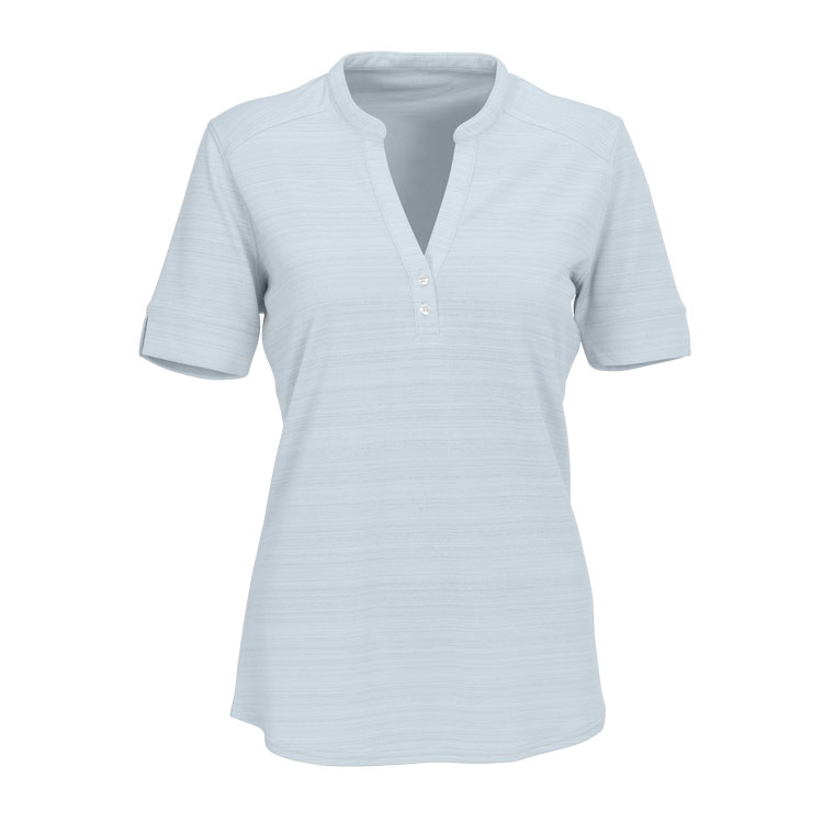 Vansport Ladies Strata Textured Polo 6