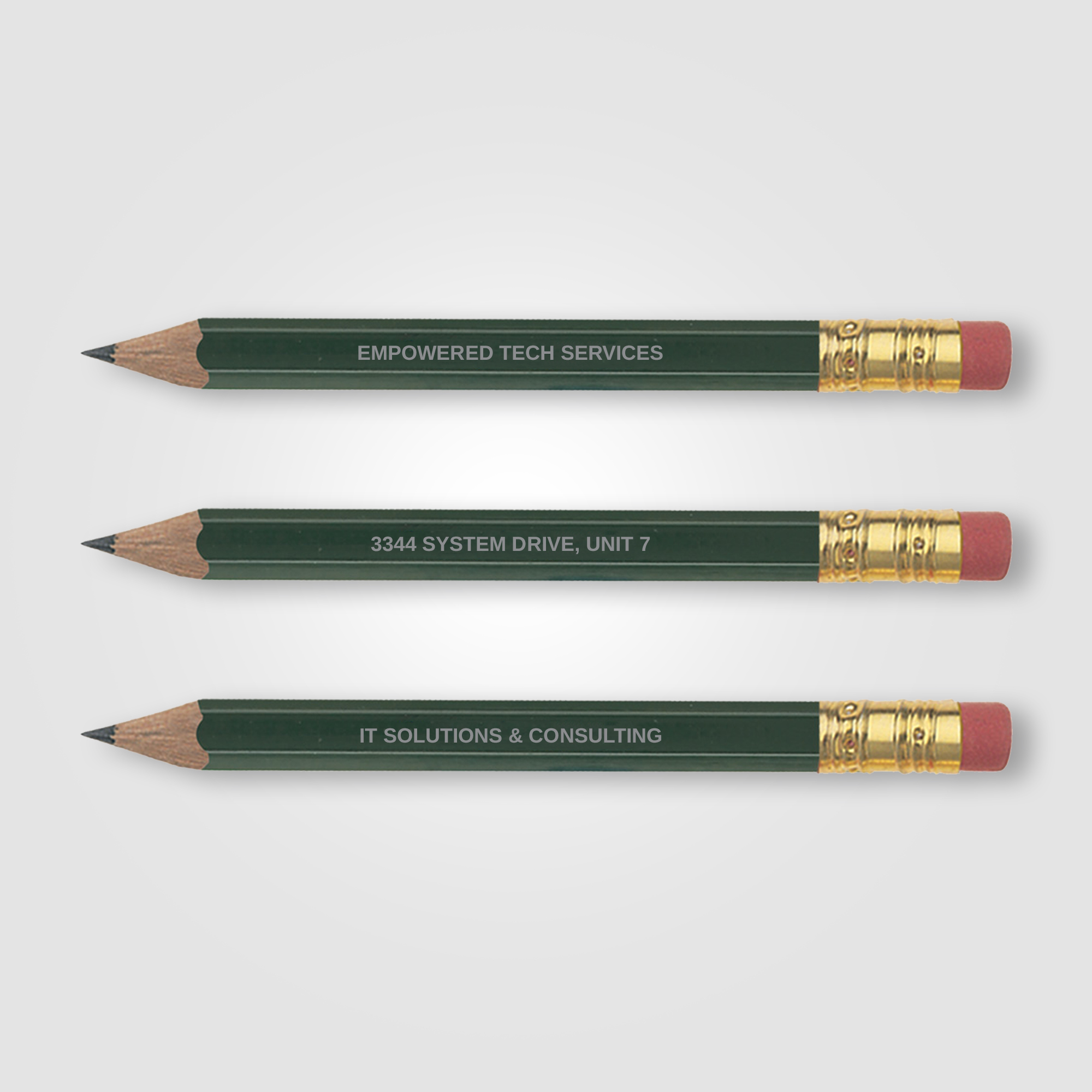 Golf Pencil (Hex with eraser) 26