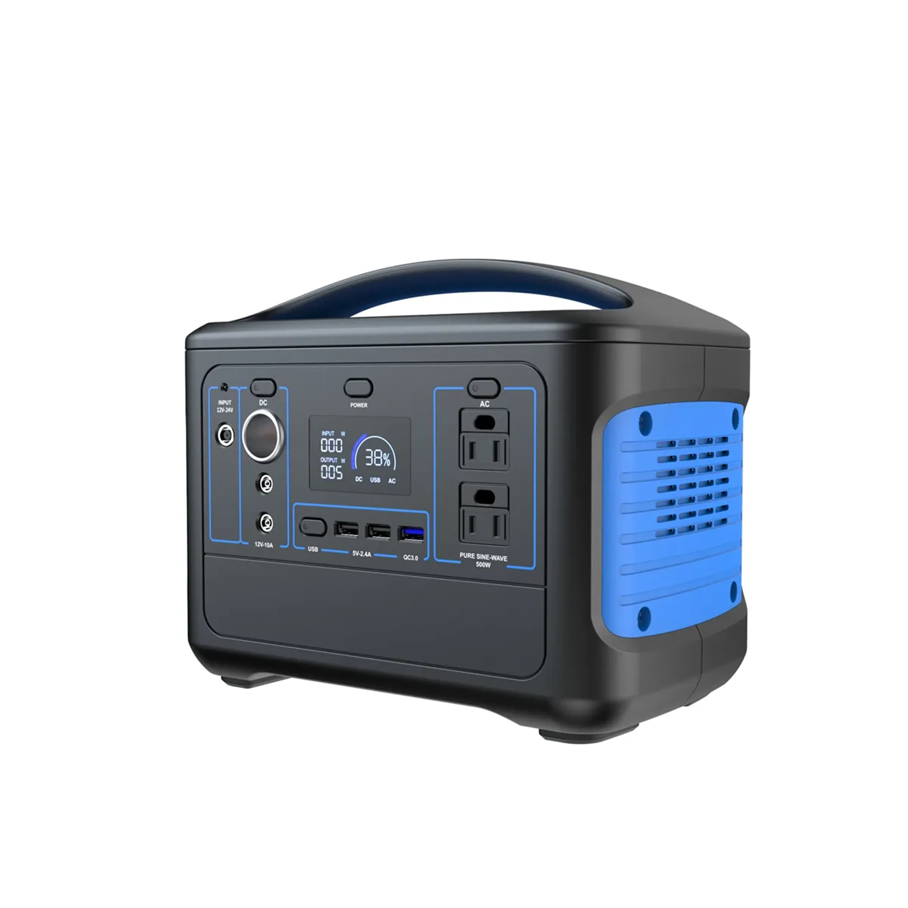 153600mAh Portable Camping Power Station 2