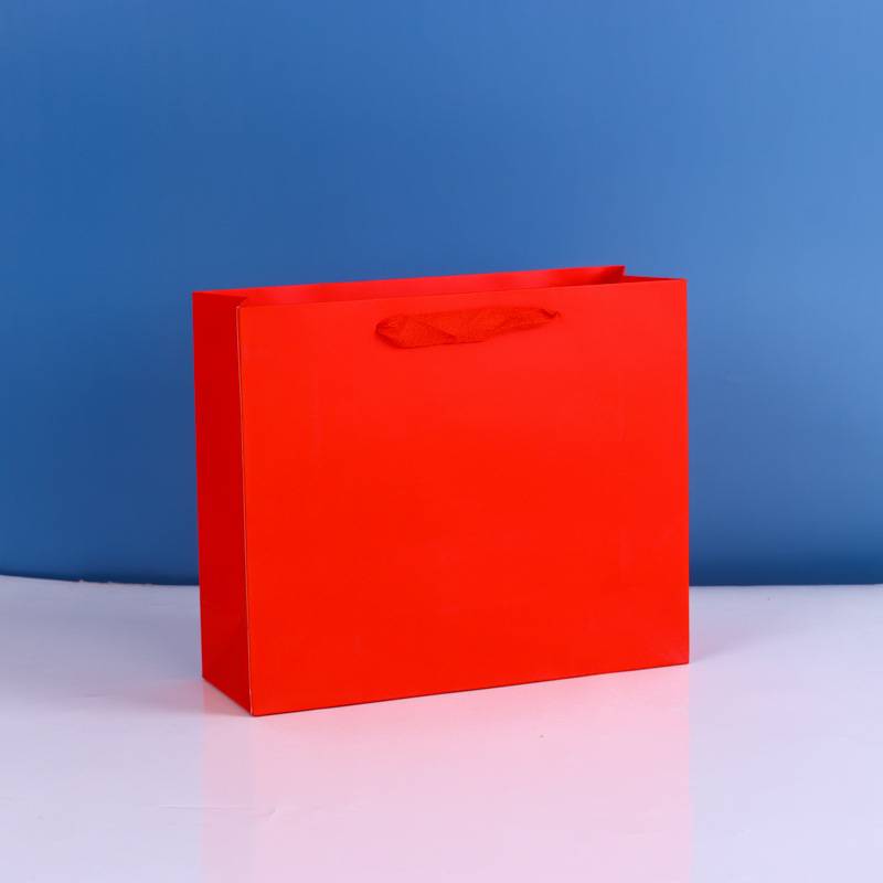 Kraft Paper Shopping Gift Bags With Black Border 3