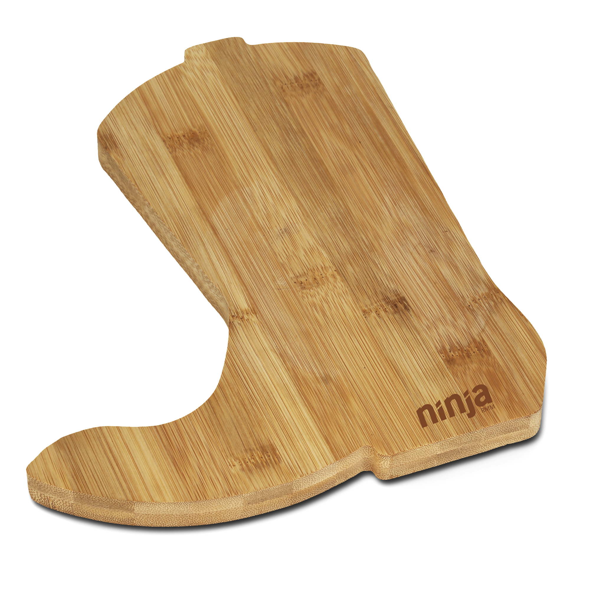 Cowboy Boot Shape Bamboo Cutting Board 3