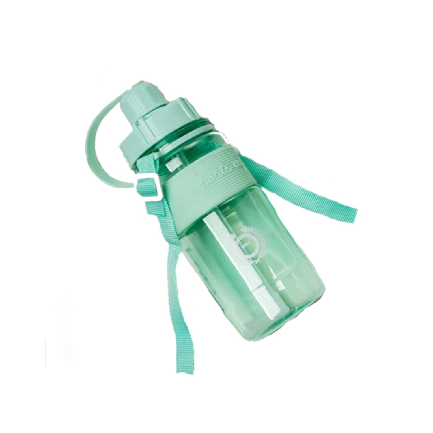 Plastic Portable Outdoor Fitness Water Bottle with Straw 4