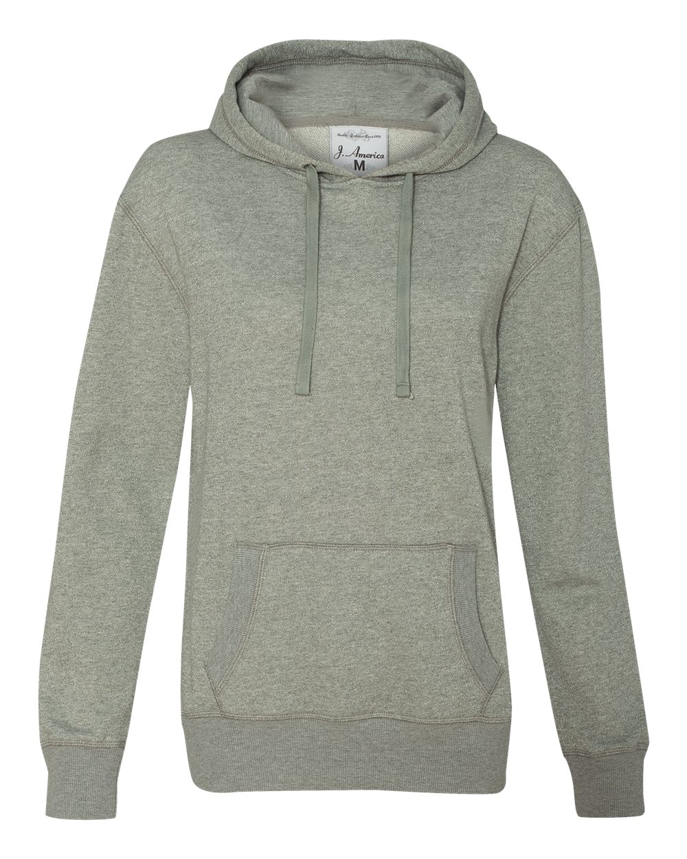 Women's Glitter French Terry Hooded Sweatshirt - 8860 17