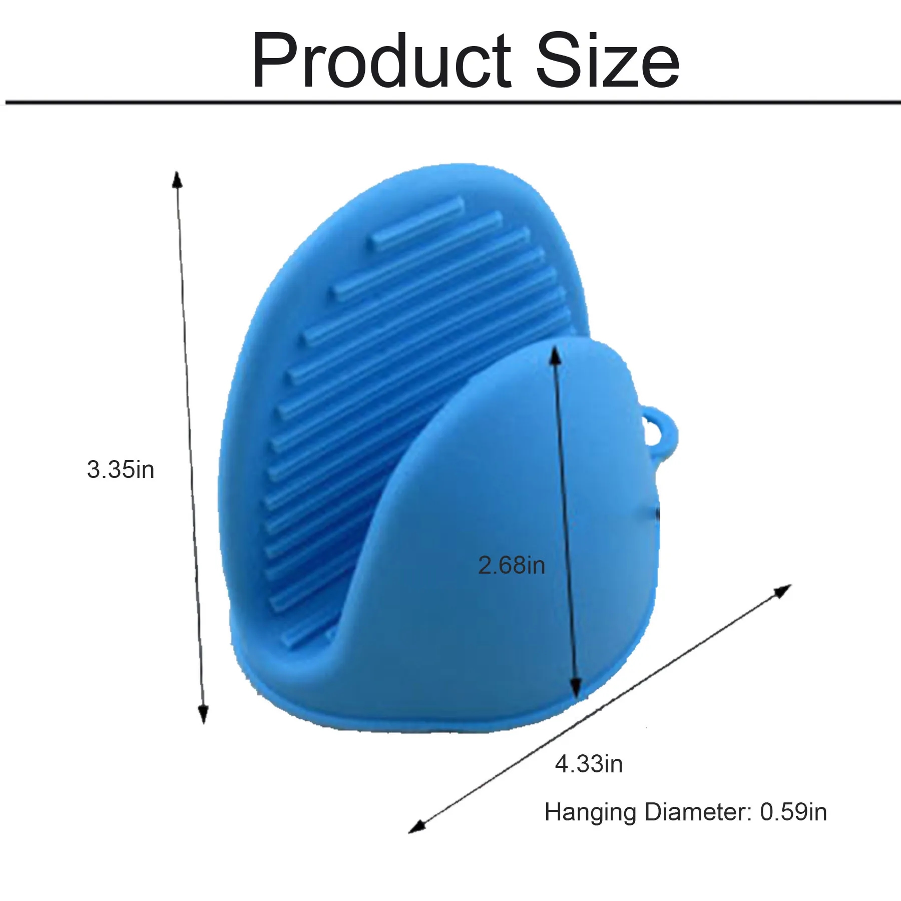 Silicone Anti-scald Heat Insulation Hand Clip 8