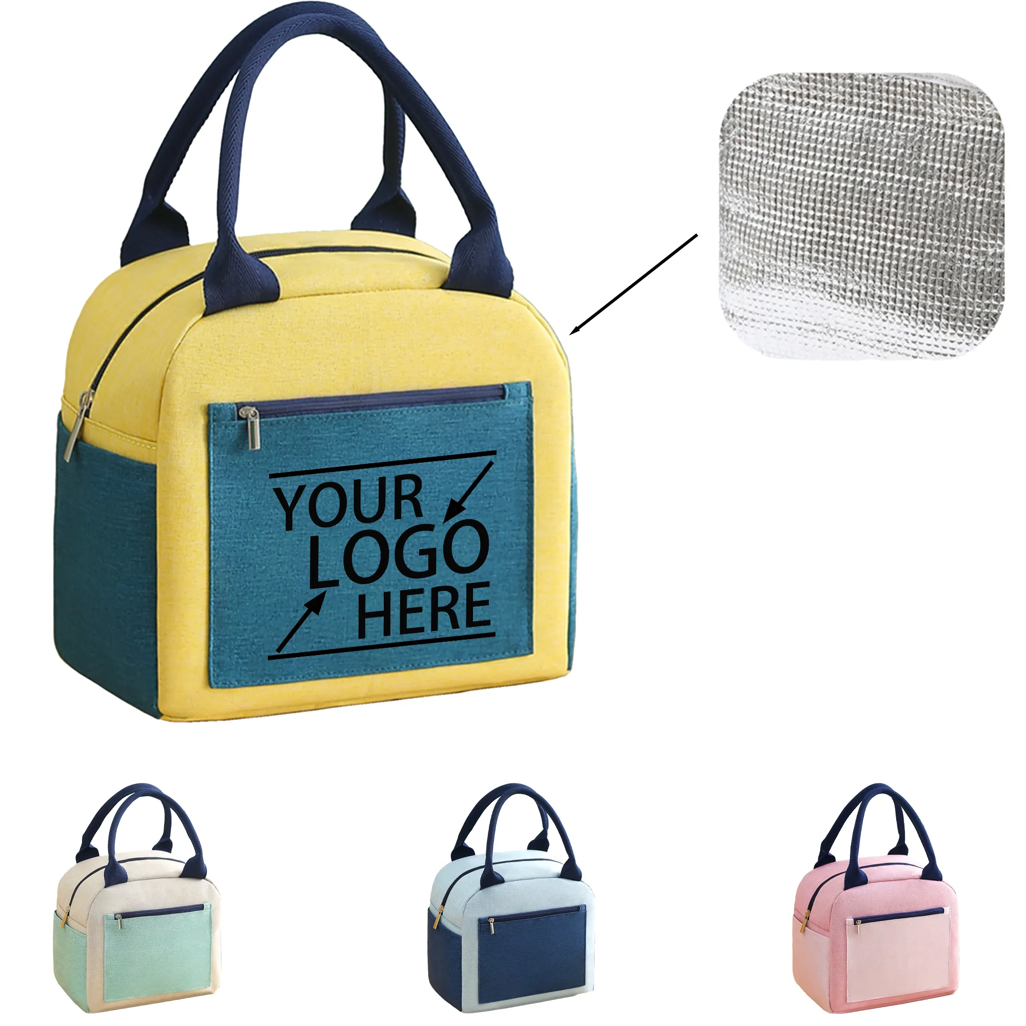 Oxford Cloth Insulated Tote Bag 1