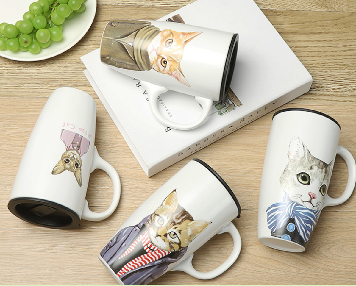 Creative gift ceramic cup 3