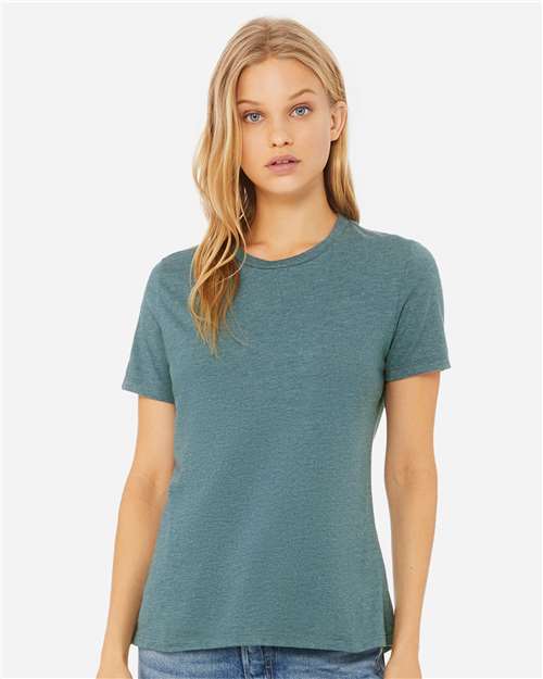 Women's Relaxed Fit Heather CVC Tee - 6400CVC 208
