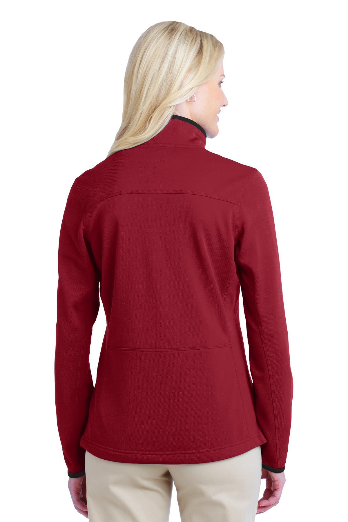 Port Authority Women's Pique Fleece Jacket. L222 3