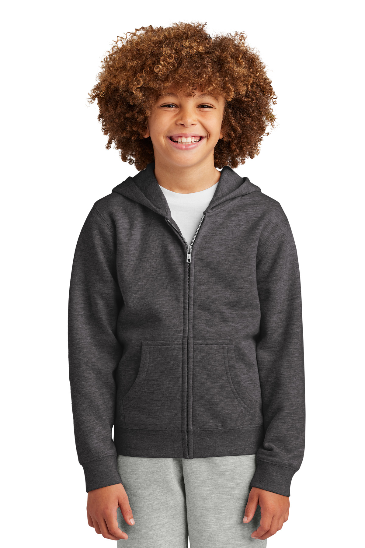 District® Youth V.I.T. Fleece Full-Zip Hoodie 8