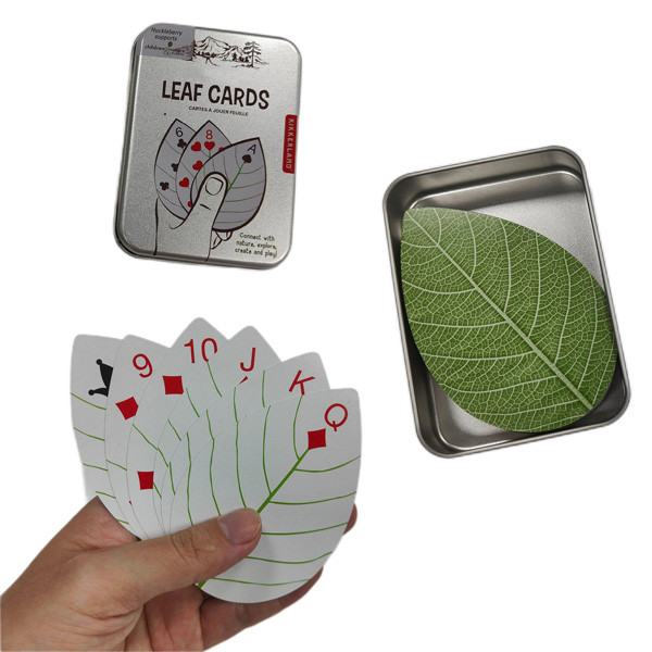 Leaf Shaped Playing Card 2