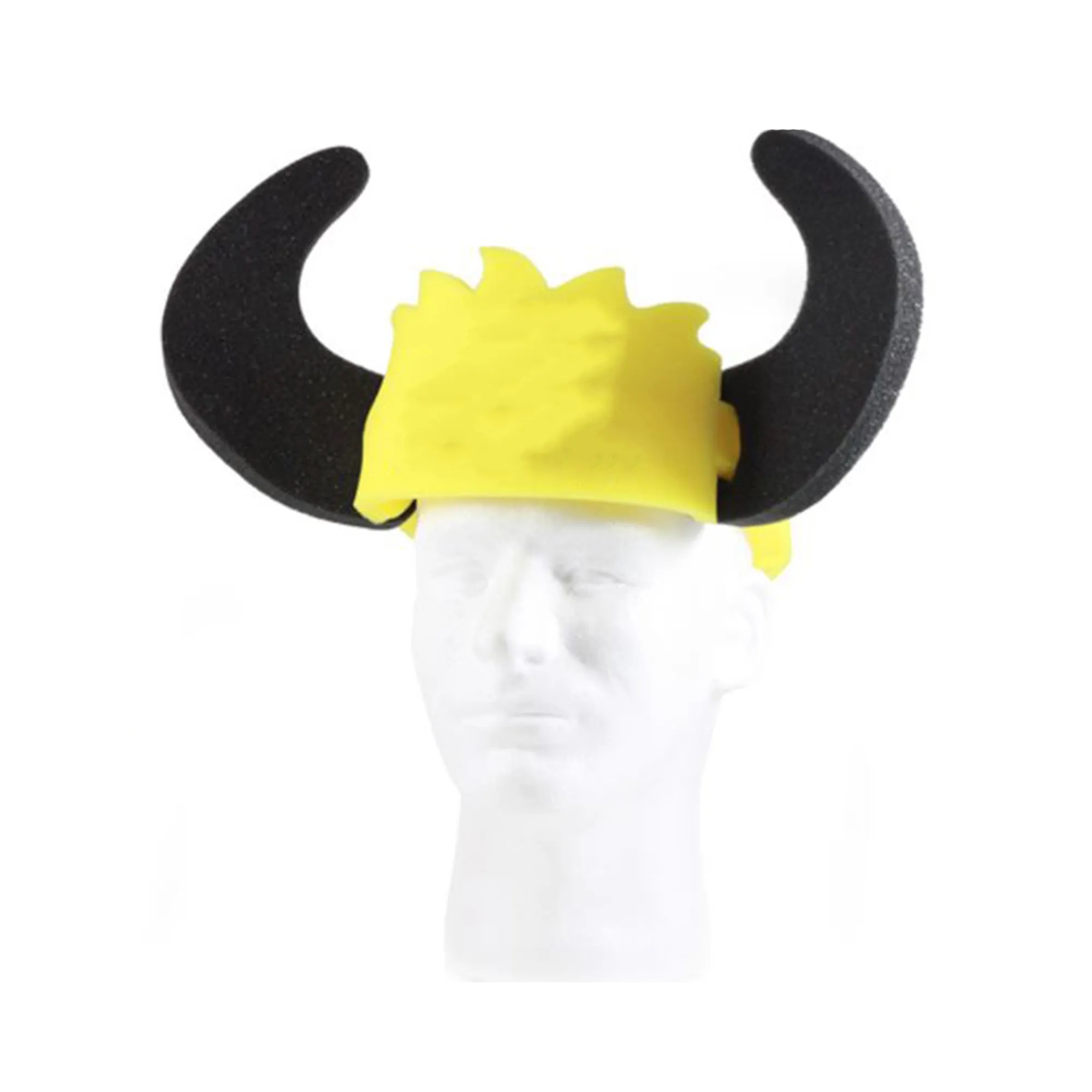 Bull Horns Foam Hat 3" x 7" 2