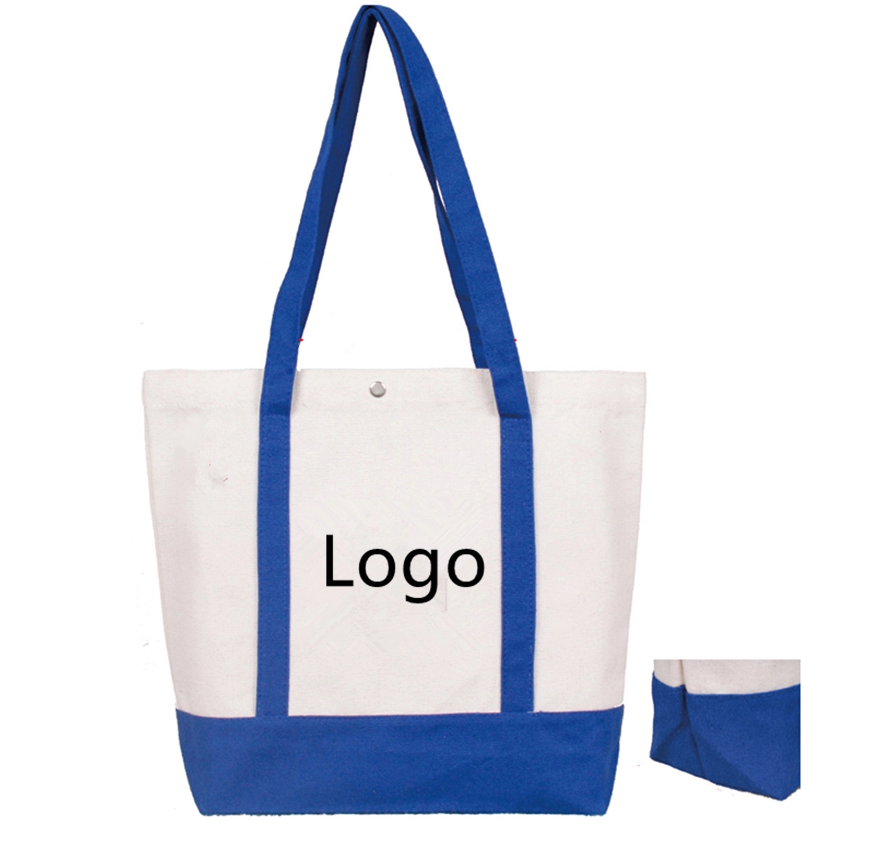 Beach Canvas Tote Bag, custom tote bag with logo imprint 3