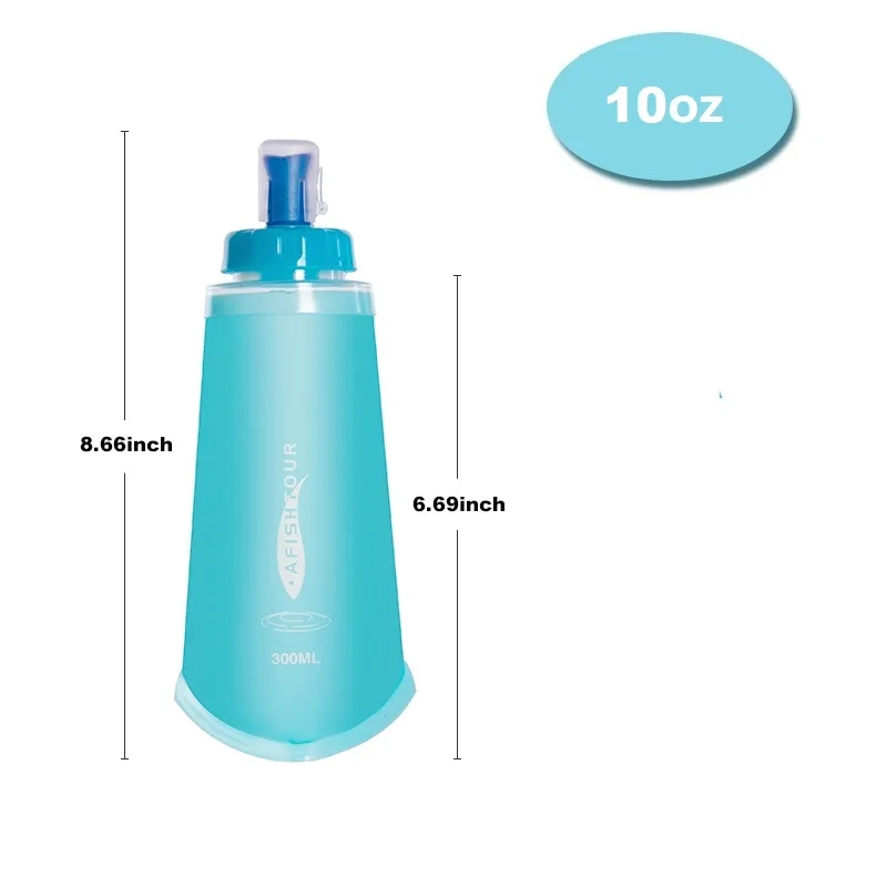 10Oz Collapsible Running Water Bottle 5