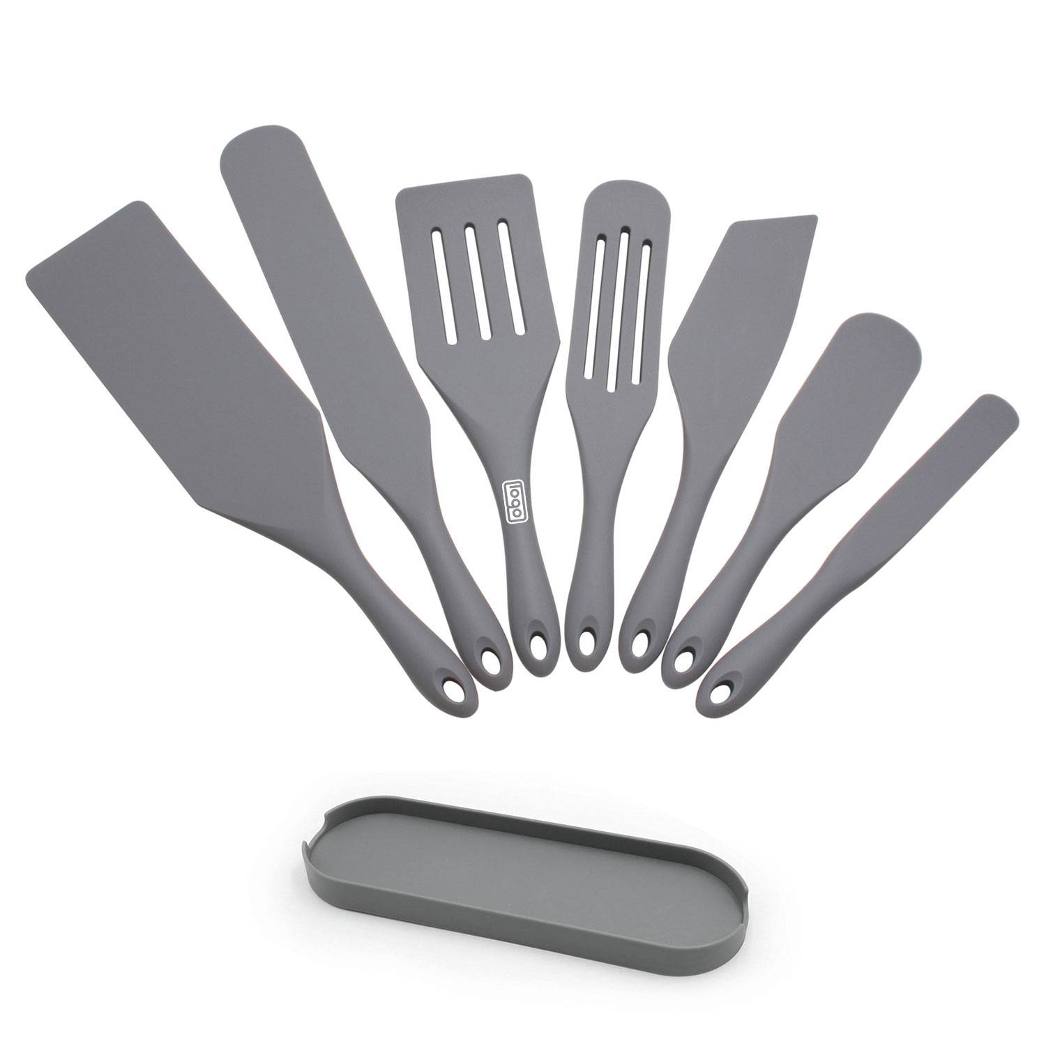 8PCS Heat Resistant Silicone Kitchen Cooking Utensils Set 2