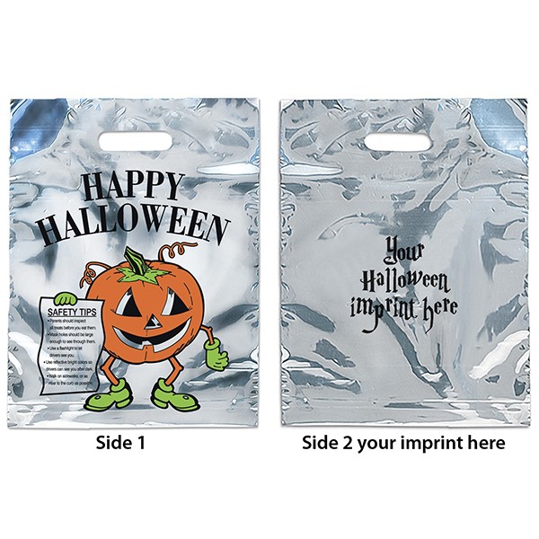 Sliver Reflective Pumpkin - Flexo Ink Print 3