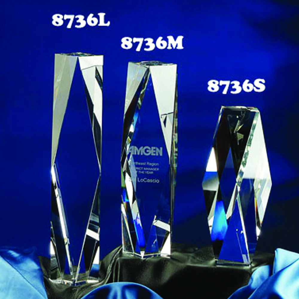 Prestige Optic Crystal Award - Medium 2