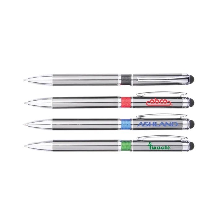 Aluminum Ballpoint Pen with Stylus