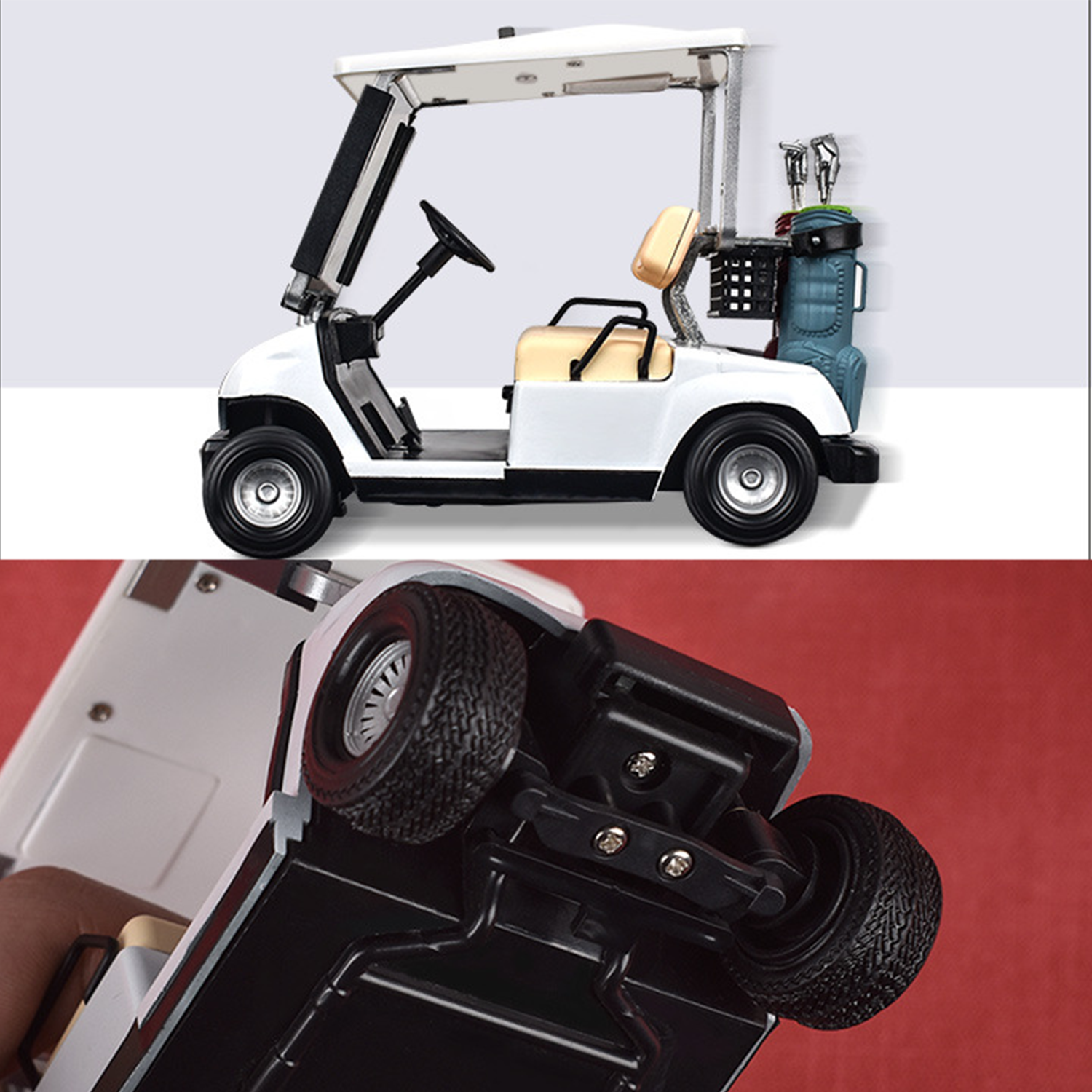 Innovative Multi-functional Golf Cart Alarm Clock 7