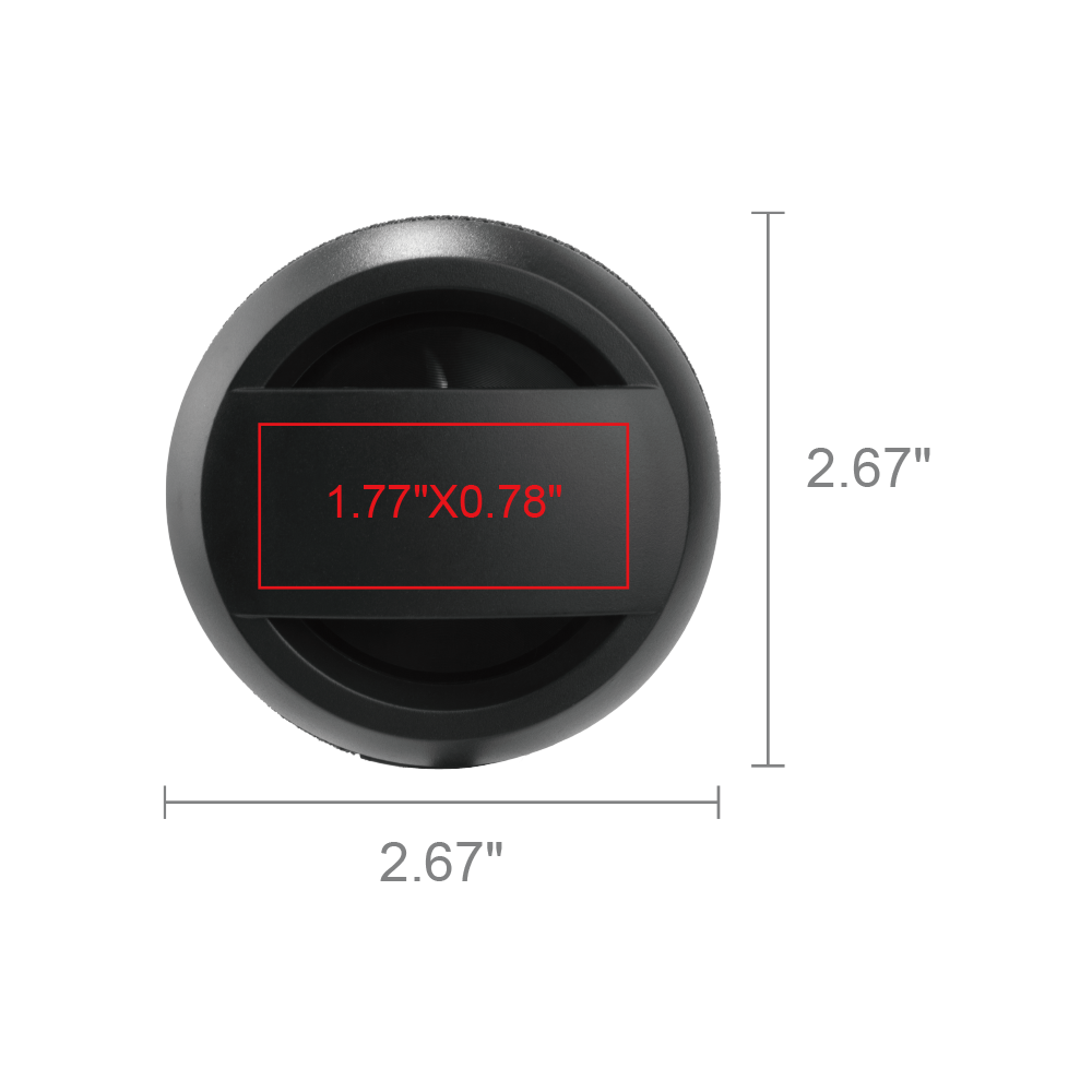 WildEcho Outdoor Waterproof Bluetooth Speaker