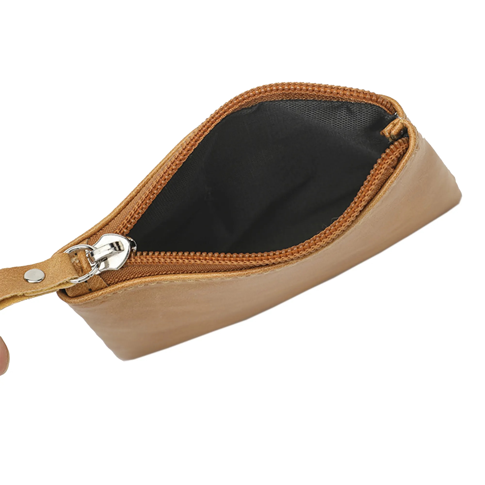 Vintage PU Coin Bag With Zipper 4