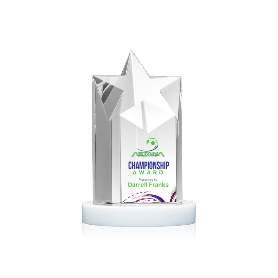 Berkeley VividPrint™ Award on Condor Base - White 4