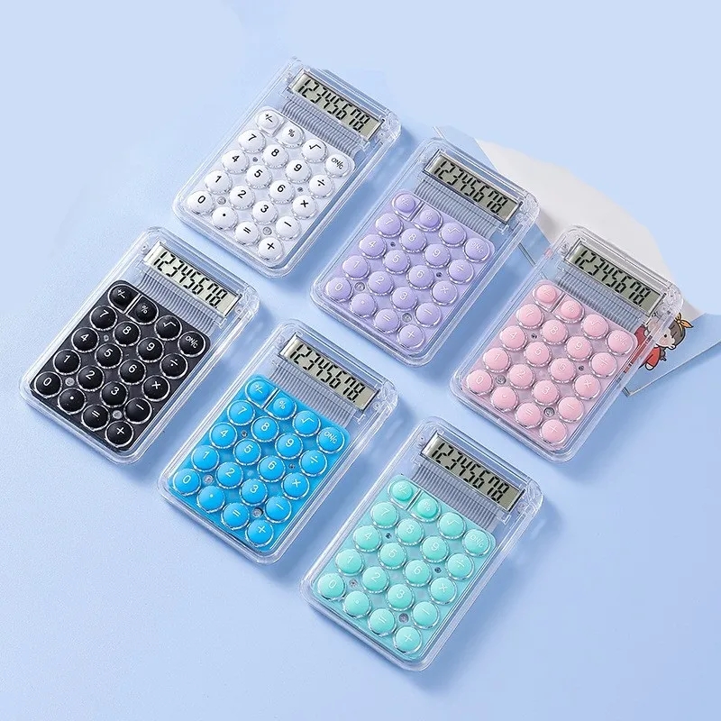 Cute Cartoon Transparent Calculator 3