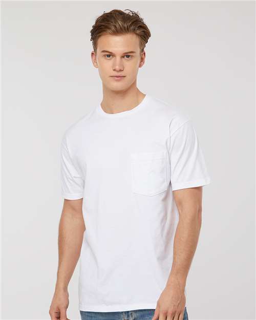Unisex Heavyweight Jersey Pocket T-Shirt - 293 37
