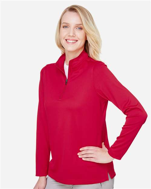 Women's Advantage Snag Protection Plus Quarter-Zip Pullover - M748W 40