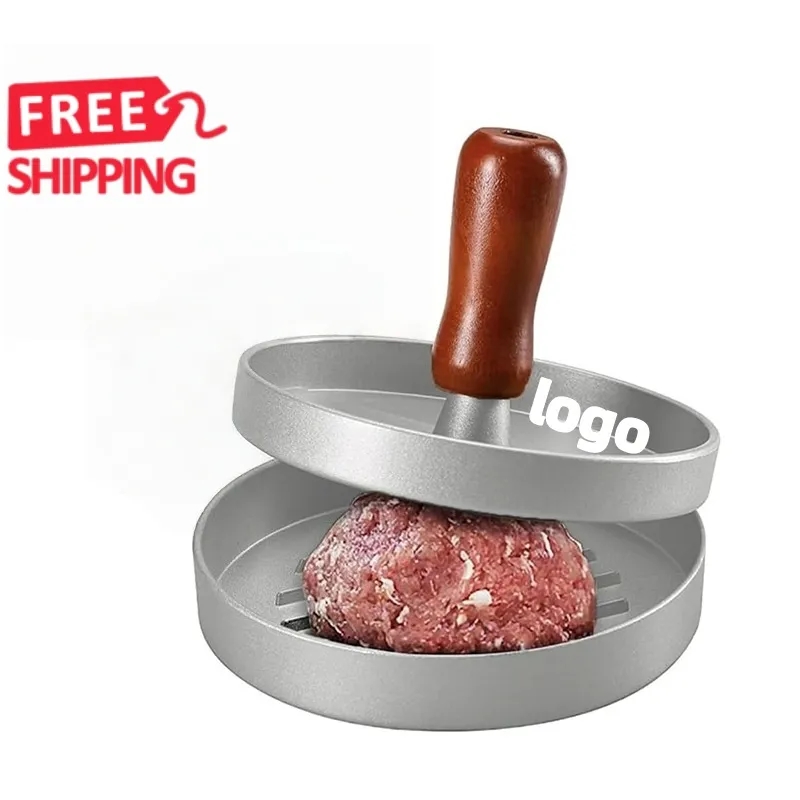 Stainless Steel Burger Patty Press 6