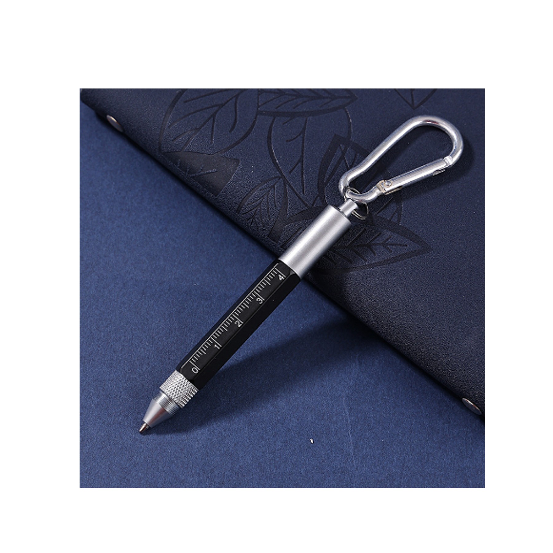 Multifunctional Ballpoint Pen with Carabiner 5