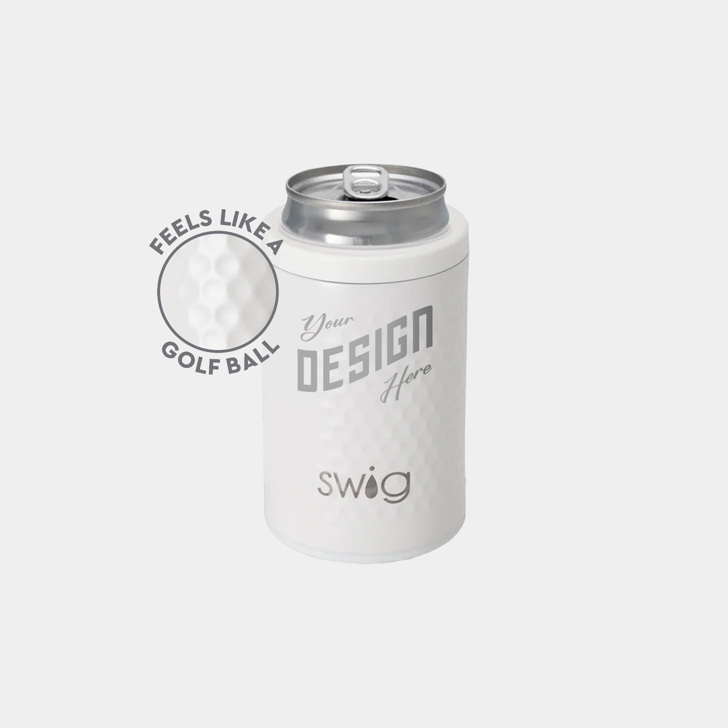12 oz SWIG® Golf Stainless Steel Insulated Can Cooler 4