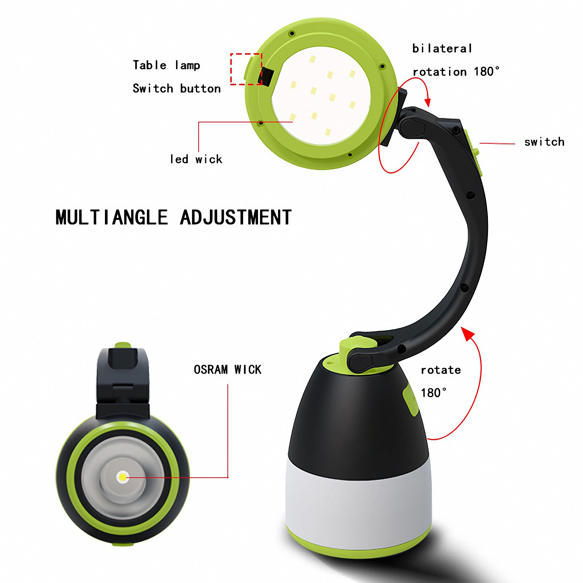 Portable LED Camping Lantern 1