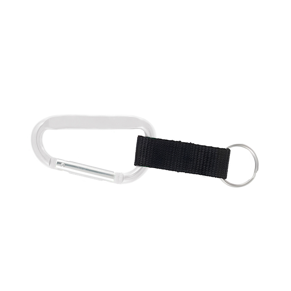 Carabiner W/ Woven Strap 3