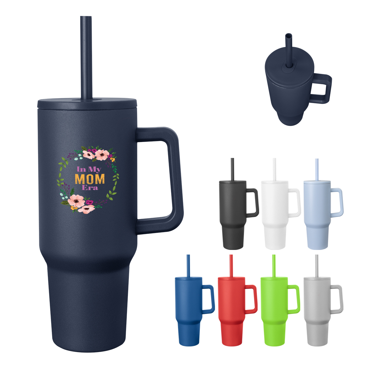 40 Oz. Full Color Jackson Intrepid Stainless Steel Tumbler 18