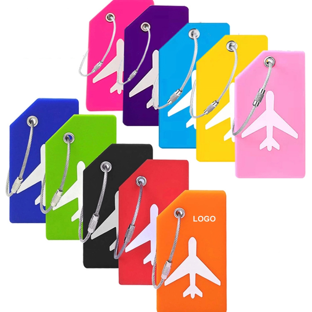 Silicone Luggage Baggage Suitcase Tag Label 4