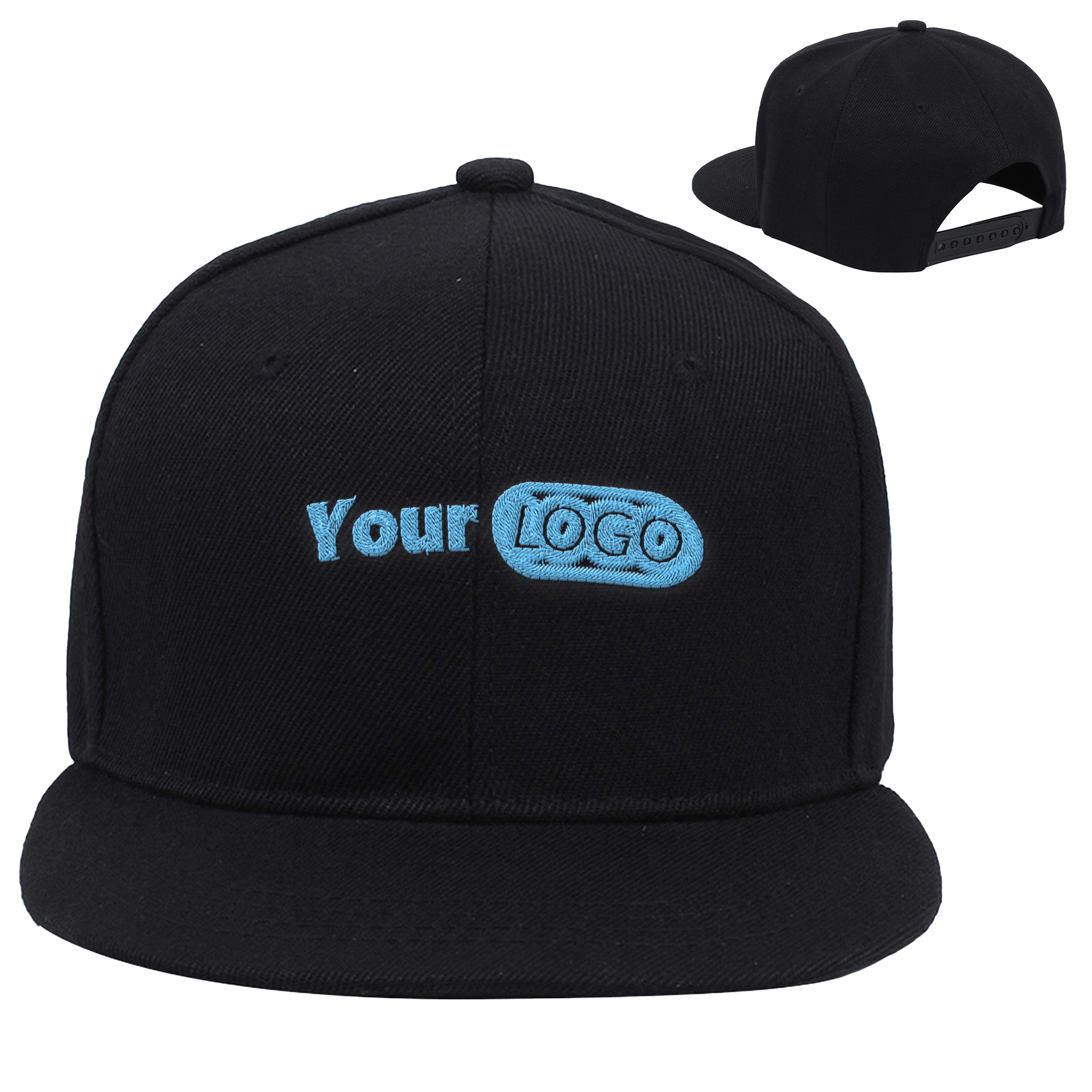 Polyester Classic Flat Brim Snapback Hat ?C Perfect For Casual And Athletic Wear 6