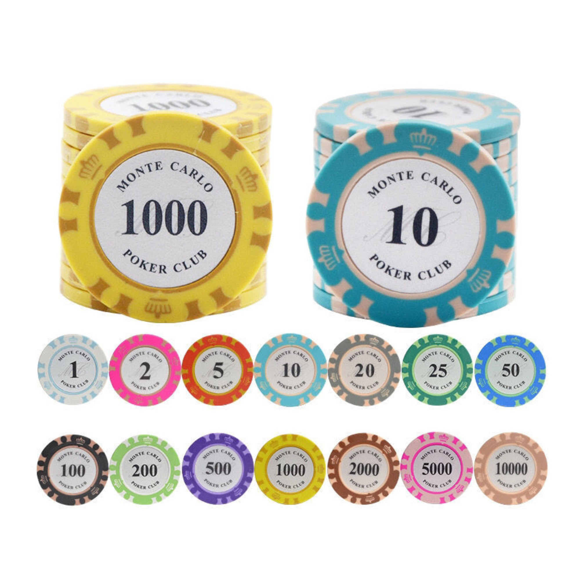 Dice Style ABS Poker Chip 3