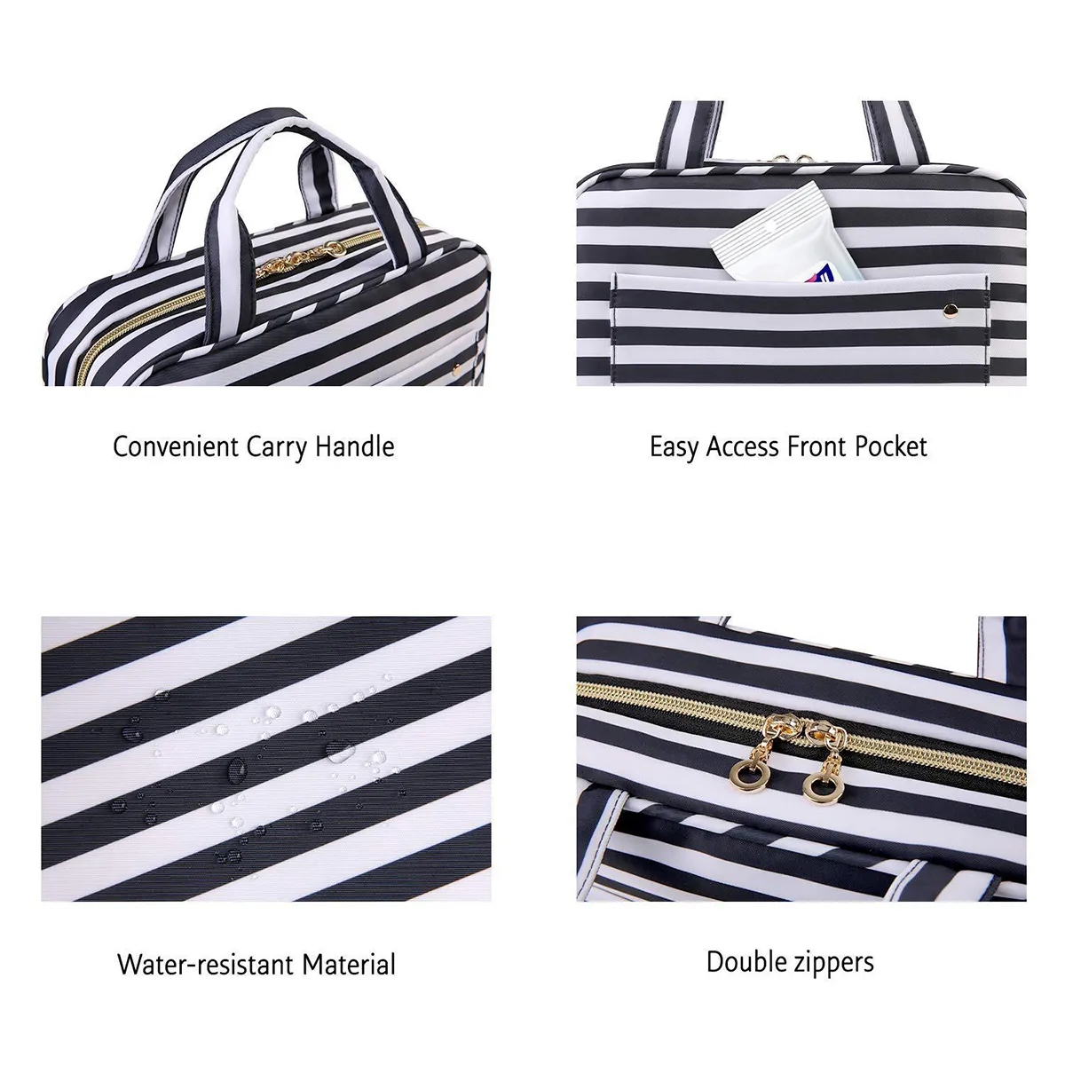 In Stock High Quality Travel Toiletry Bag Hanging Organizer 9