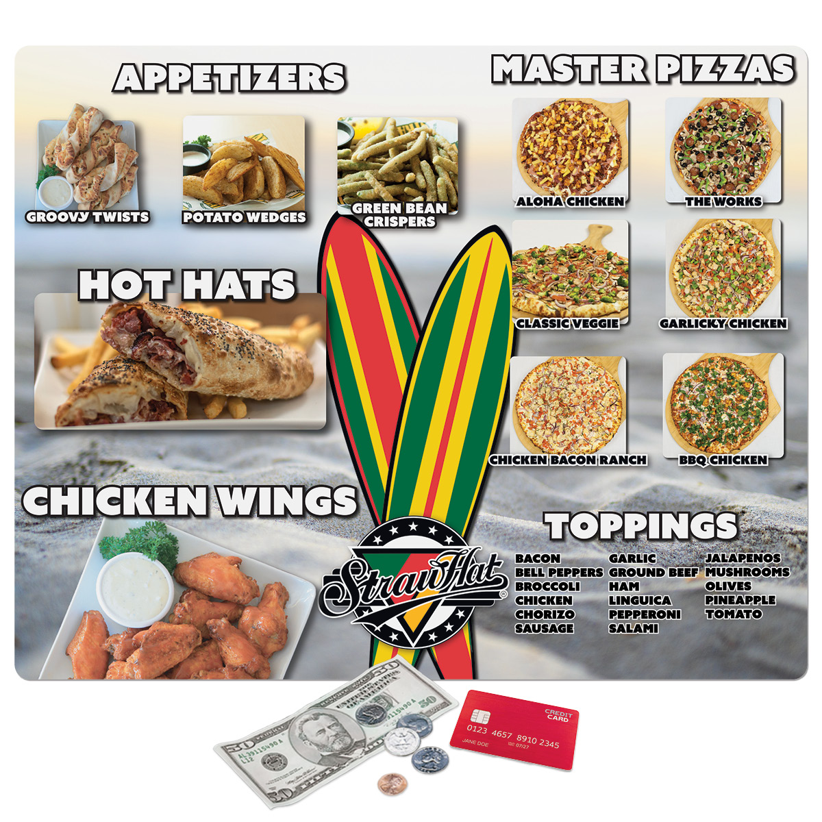 Vynex Barely There Ultra Thin Counter Mat-16"x20"x.020"