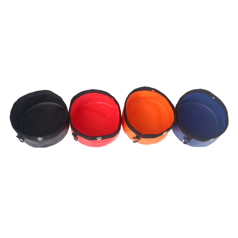 Foldable Pet Bowl W/ Carabiner 8
