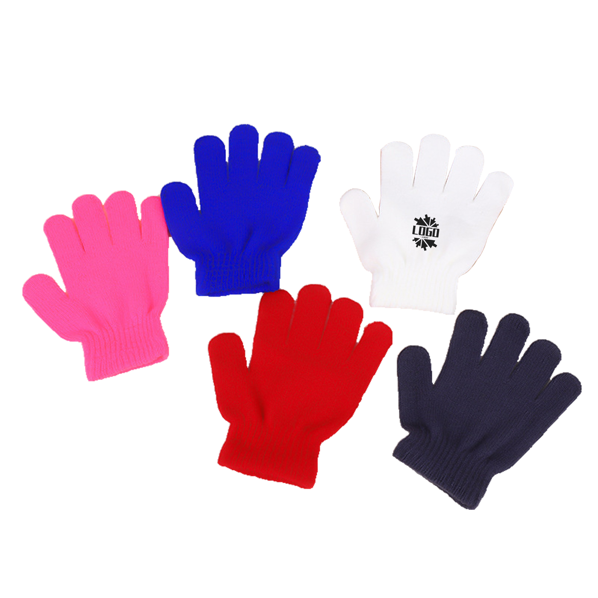 Durable Knitted Gloves for Kids Outdoor Play 2