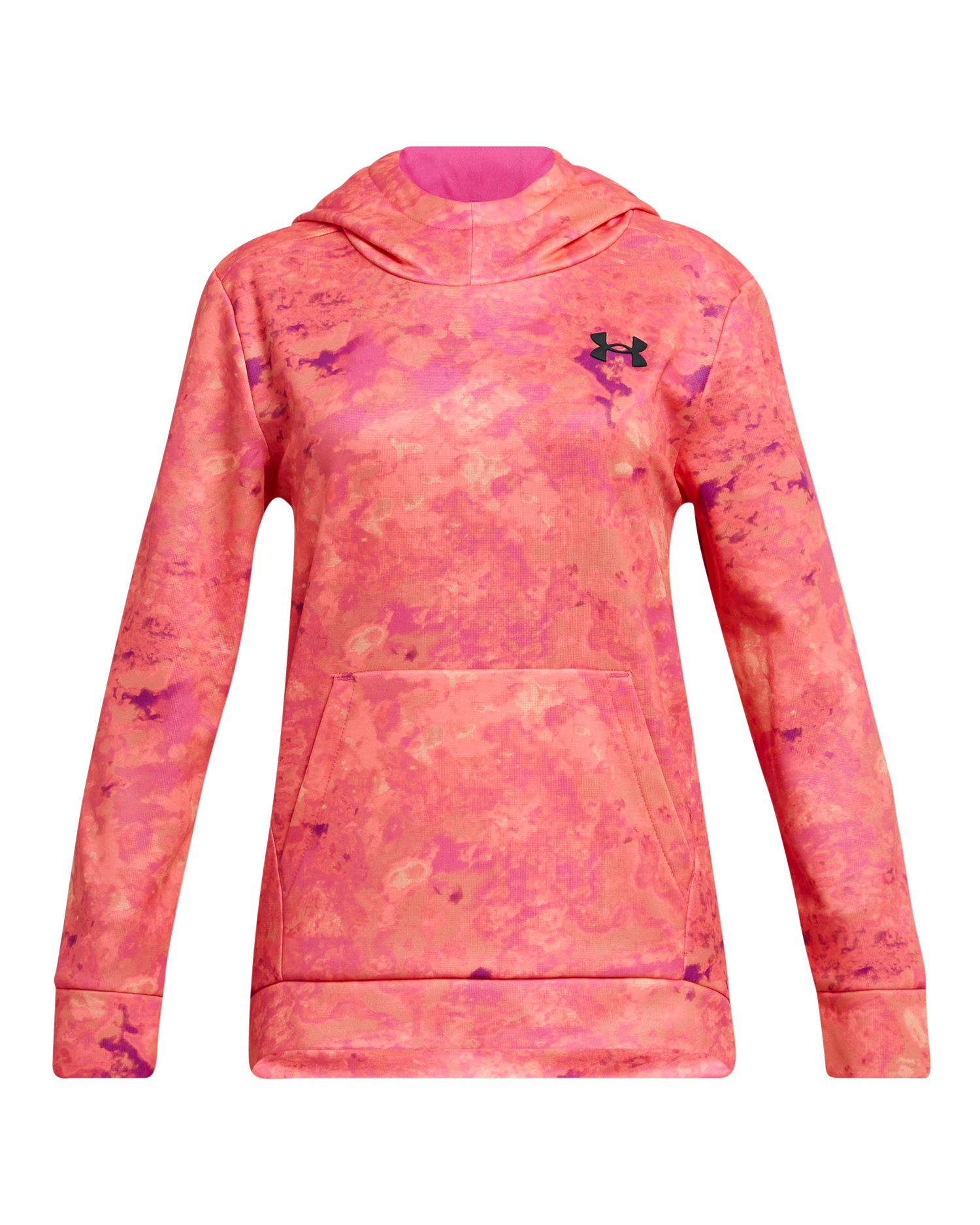 Armour Fleece Printed Girls' Hoodie 8