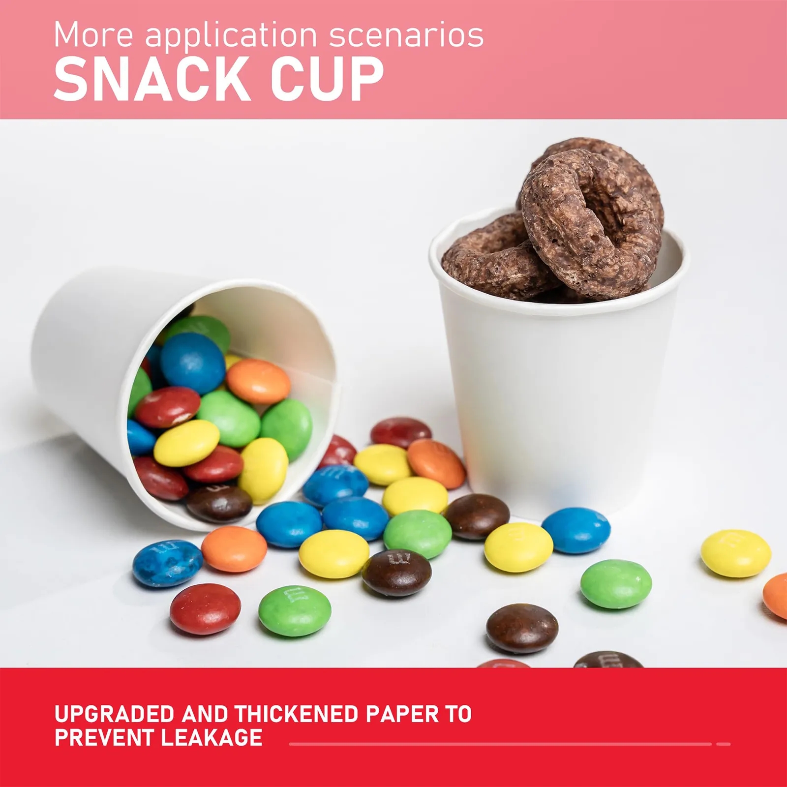 Leak Proof Disposable Paper Cup 3 oz 8 oz 12 oz 16 oz 22 oz 8