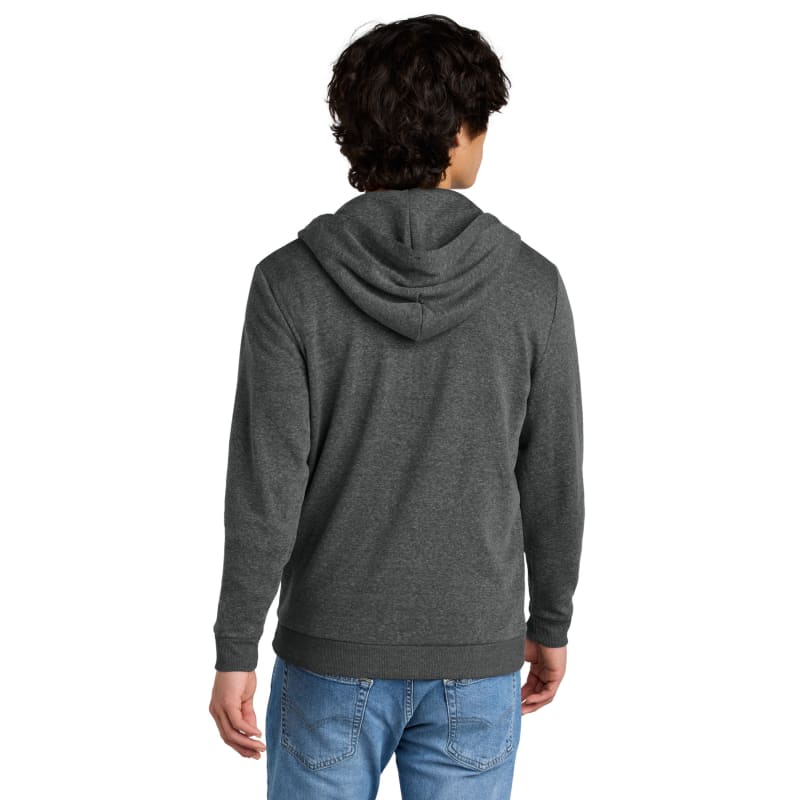 District Perfect Tri Fleece Full-Zip Hoodie, custom hoodie or sweatshirt with logo imprint 3