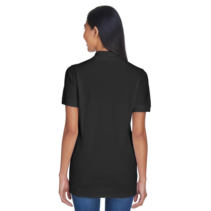 UltraClub Ladies' Classic Piqué Polo 2